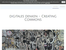 Tablet Screenshot of digitalesdenken.net